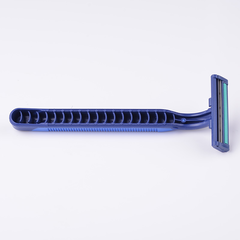 Rubber-211 twin blade shaving razor