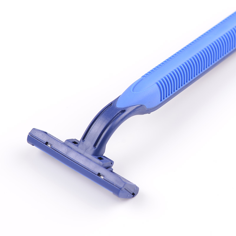 Rubber-211 twin blade shaving razor