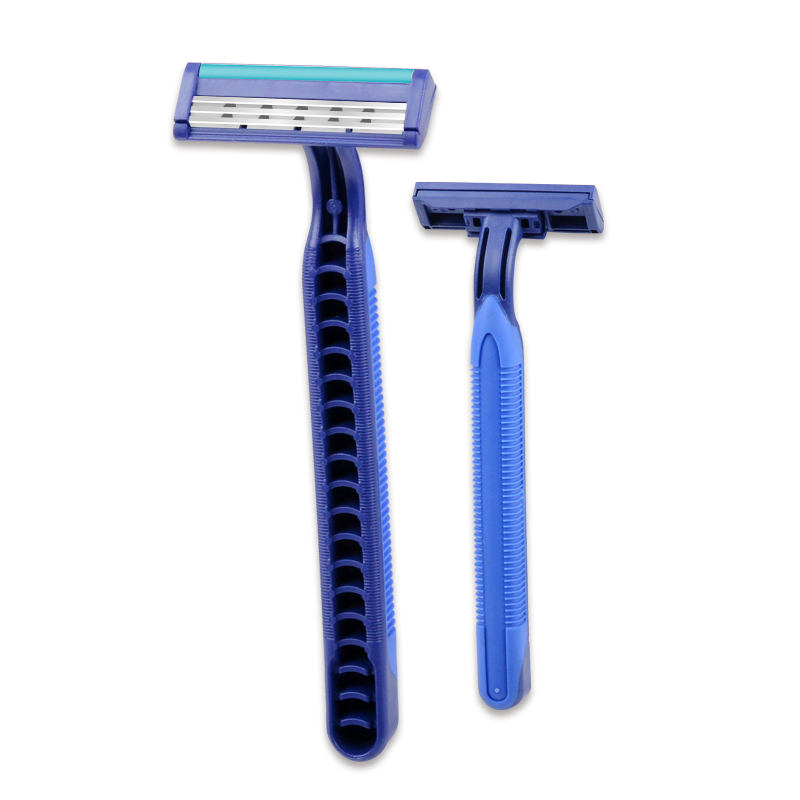 Rubber-311 triple blade disposable razor