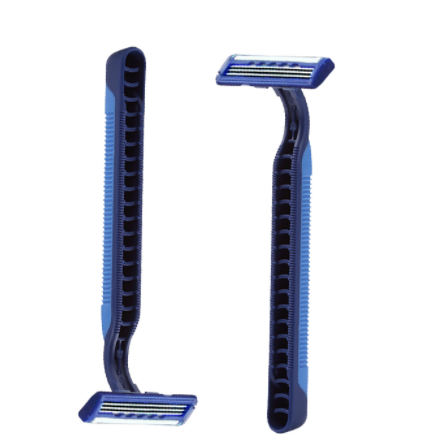 Rubber-311 triple blade disposable razor