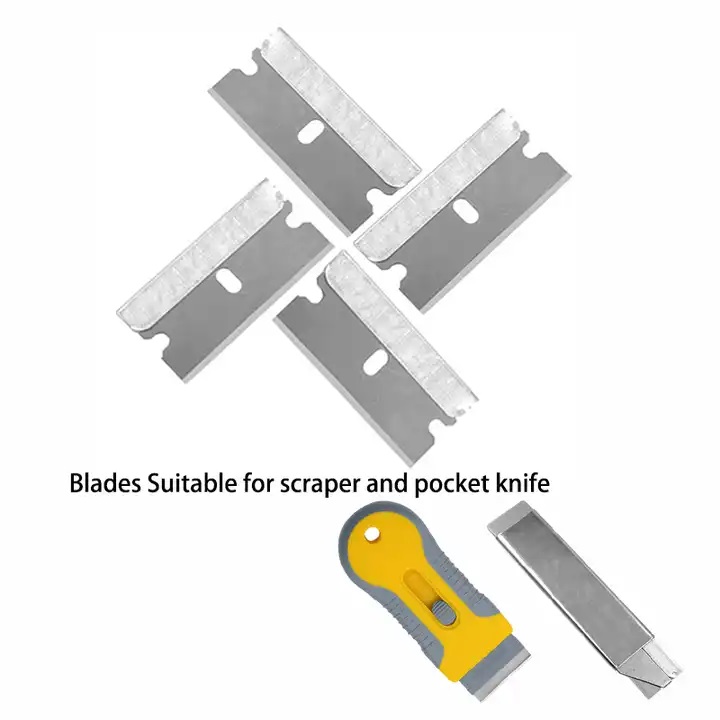 Factory Single Edge Scraper Blades Metal Scrapers Single Edge Blades