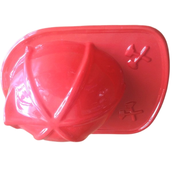Kids Firefighter Hat | Fire Chief Helmet for Children | Fireman Costume Accessory | Fire Fighter Hard Plastic Hat | Deluxe Rigid Party Helmet
