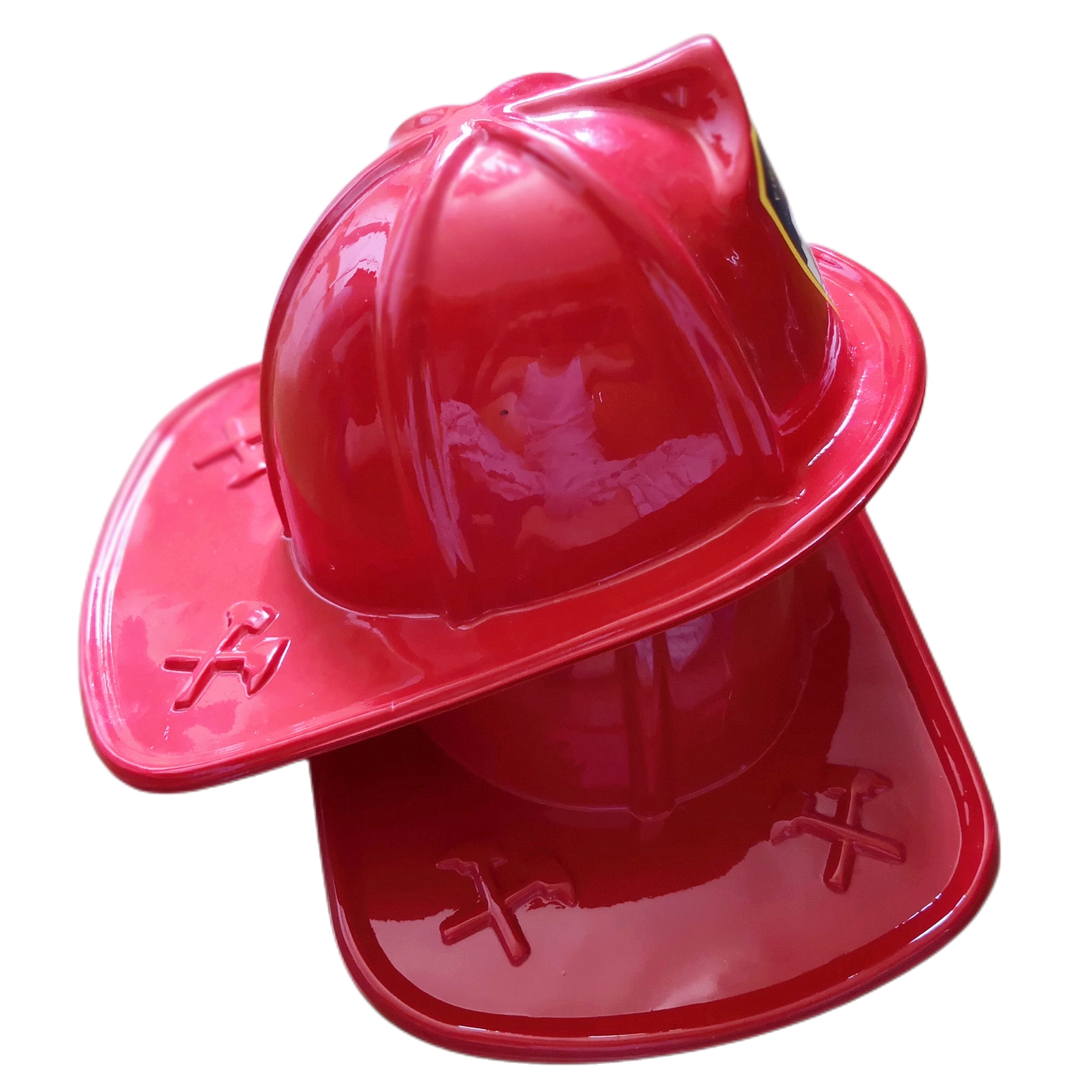 Custom Imprinted Plastic Fire Chief Hats