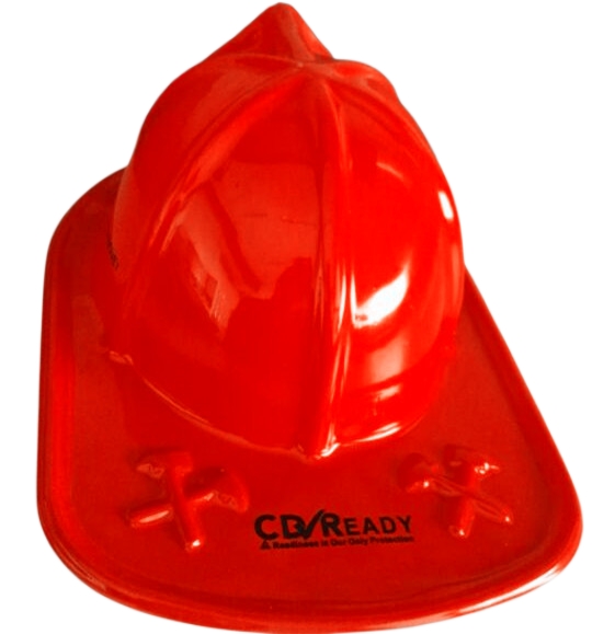  Soft Plastic Fireman Helmet Firefighter Hats