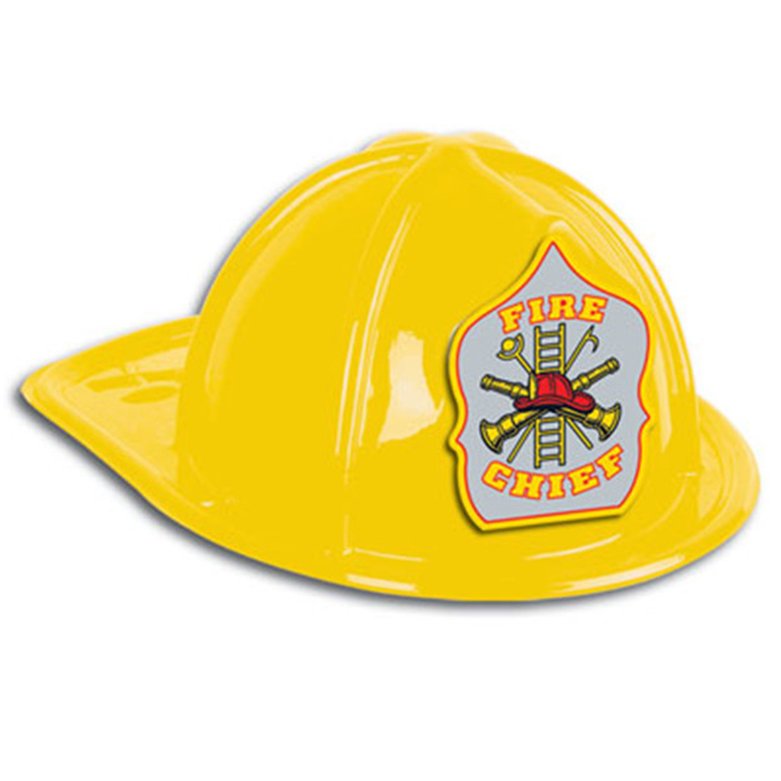 Stock Imprinted Plastic Fire Hats